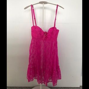 BNWT la senza lace baby doll lingerie